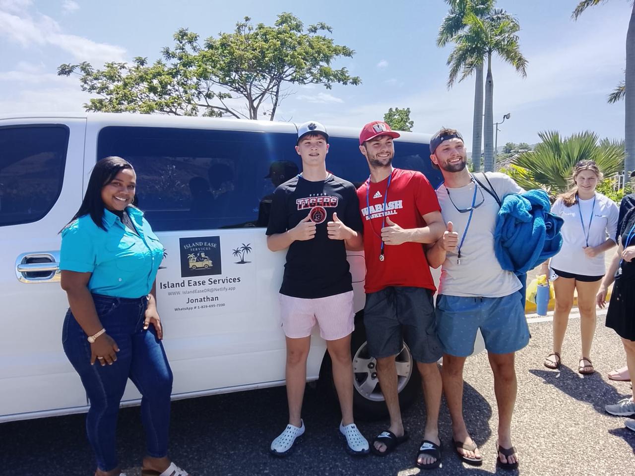 Guest family enjoying Puerto Plata